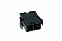 Phobya ATX Power Connector 8Pin female inkl. 8 Pins - black